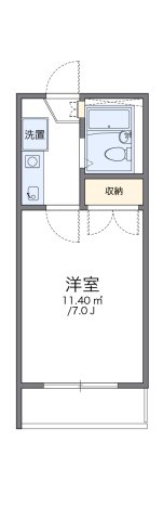 神戸市垂水区仲田の賃貸物件間取画像