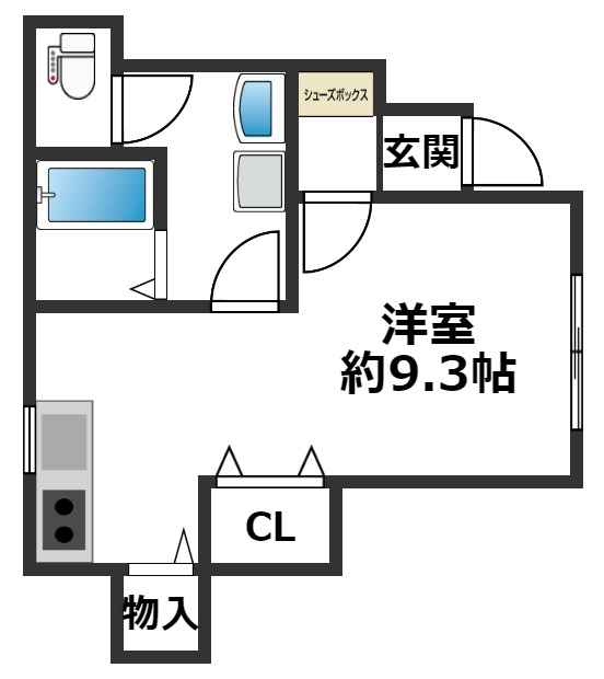神戸市垂水区山手の賃貸物件間取画像