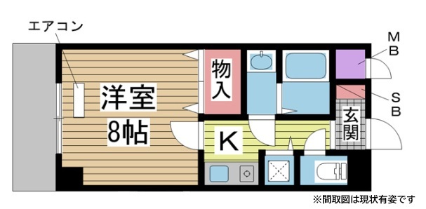 神戸市東灘区魚崎南町の賃貸物件間取画像