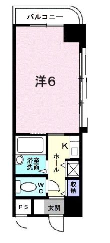 フォルティナドムス 408|神戸市灘区岩屋北町(JR東海道本線(近畿)灘駅)のマンション間取 フォルティナドムス 408|神戸市灘区岩屋北町(JR東海道本線(近畿)灘駅)のマンション間取