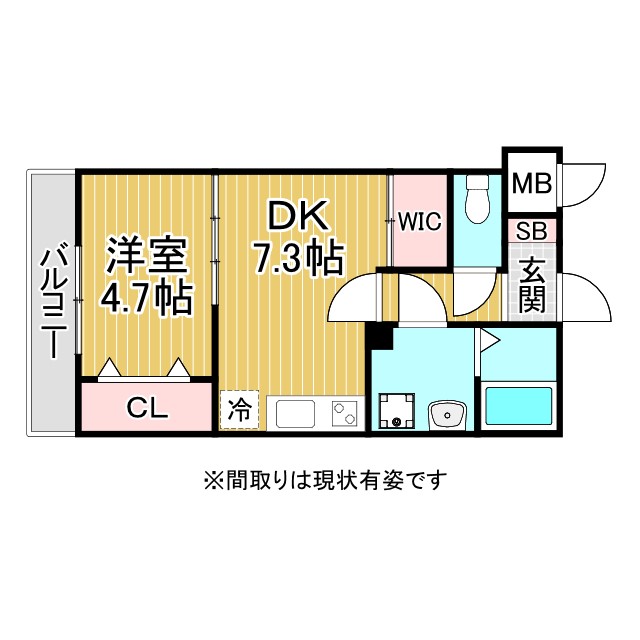 神戸市須磨区行幸町の賃貸物件間取画像