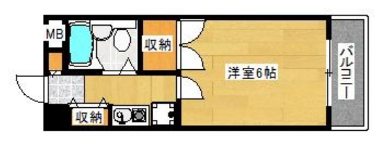 神戸市灘区千旦通の賃貸物件間取画像