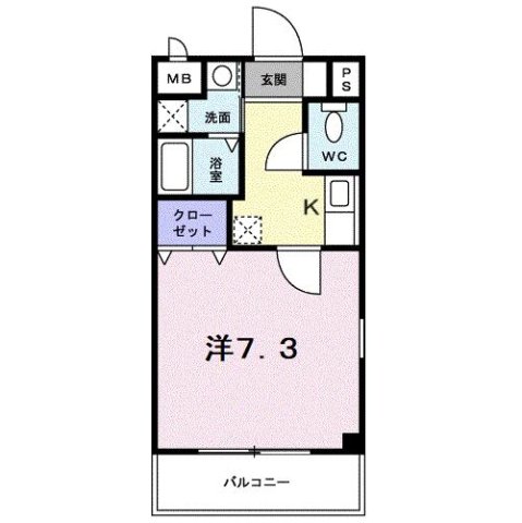昴谷上 201|神戸市北区谷上東町(神戸電鉄有馬線谷上駅)のマンション間取 昴谷上 201|神戸市北区谷上東町(神戸電鉄有馬線谷上駅)のマンション間取