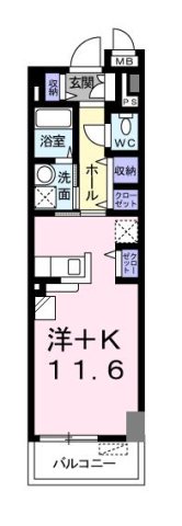 レジデンス神戸 303|神戸市西区北別府(神戸市営地下鉄線伊川谷駅)のマンション間取 レジデンス神戸 303|神戸市西区北別府(神戸市営地下鉄線伊川谷駅)のマンション間取