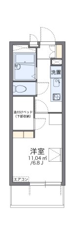神戸市兵庫区須佐野通の賃貸物件間取画像