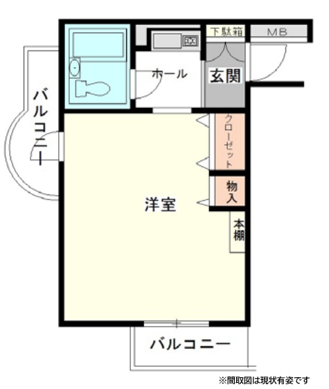 神戸市東灘区森北町の賃貸物件間取画像