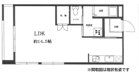 アクシス水道筋 206|神戸市灘区水道筋(阪急神戸線王子公園駅)のマンション間取 アクシス水道筋 206|神戸市灘区水道筋(阪急神戸線王子公園駅)のマンション間取