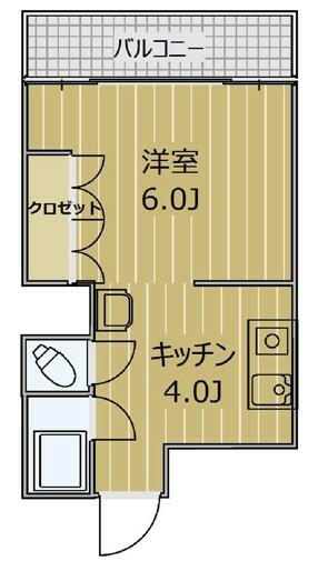 光栄ビル 402|神戸市灘区城内通(JR東海道本線(近畿)灘駅)のマンション間取 光栄ビル 402|神戸市灘区城内通(JR東海道本線(近畿)灘駅)のマンション間取