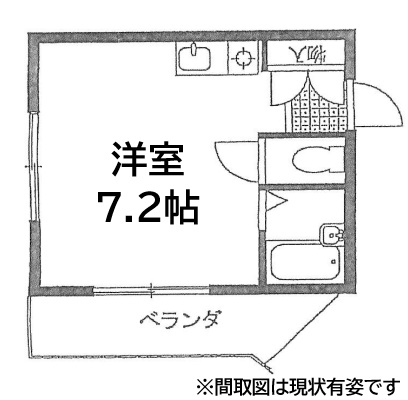 リトル六甲 401|神戸市灘区篠原中町(阪急神戸線六甲駅)のマンション間取 リトル六甲 401|神戸市灘区篠原中町(阪急神戸線六甲駅)のマンション間取