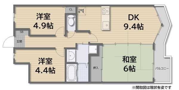 プレステージ深江南町 802|神戸市東灘区深江南町(阪神本線深江駅)のマンション間取 プレステージ深江南町 802|神戸市東灘区深江南町(阪神本線深江駅)のマンション間取