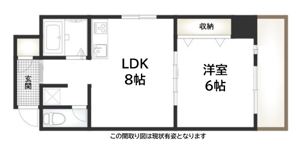 神戸市中央区下山手通の賃貸物件間取画像