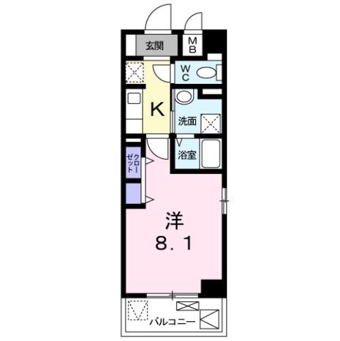 リバーサイド苅藻川 601|神戸市長田区長田町(神戸市営地下鉄線長田駅)のマンション間取 リバーサイド苅藻川 601|神戸市長田区長田町(神戸市営地下鉄線長田駅)のマンション間取