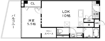 花隈ダイヤハイツ 610|神戸市中央区花隈町(神戸高速線花隈駅)のマンション間取 花隈ダイヤハイツ 610|神戸市中央区花隈町(神戸高速線花隈駅)のマンション間取