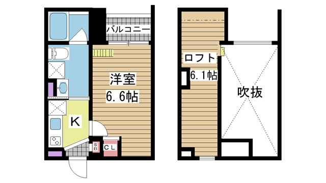 マルシエル神戸 201|神戸市長田区浜添通(神戸市営地下鉄海岸線苅藻駅)のアパート間取 マルシエル神戸 201|神戸市長田区浜添通(神戸市営地下鉄海岸線苅藻駅)のアパート間取