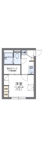 レオパレス片山町 203|神戸市長田区片山町(神戸市営地下鉄線長田駅)のアパート間取 レオパレス片山町 203|神戸市長田区片山町(神戸市営地下鉄線長田駅)のアパート間取
