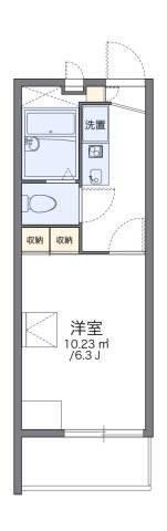 レオパレスJOYSTICK 209|神戸市灘区岩屋北町(阪神本線岩屋駅)のマンション間取 レオパレスJOYSTICK 209|神戸市灘区岩屋北町(阪神本線岩屋駅)のマンション間取