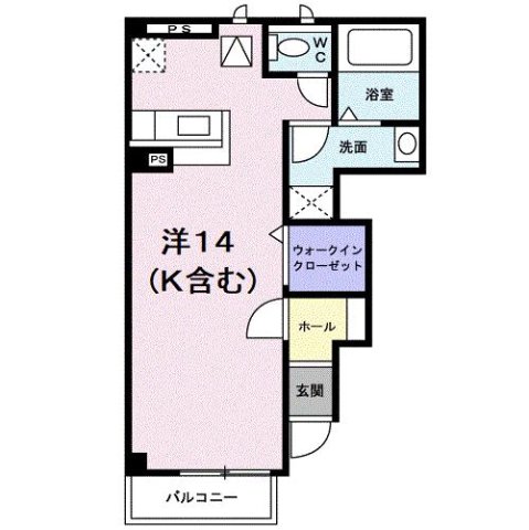 神戸市北区有野町有野の賃貸物件間取画像