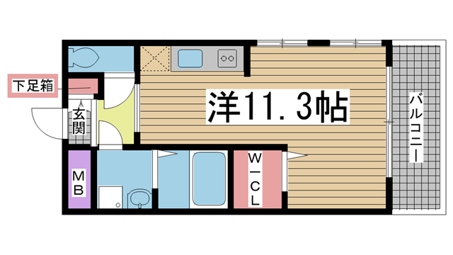 サムティ三宮レガニール 608|神戸市中央区雲井通(JR東海道本線(近畿)三ノ宮駅)のマンション間取 サムティ三宮レガニール 608|神戸市中央区雲井通(JR東海道本線(近畿)三ノ宮駅)のマンション間取