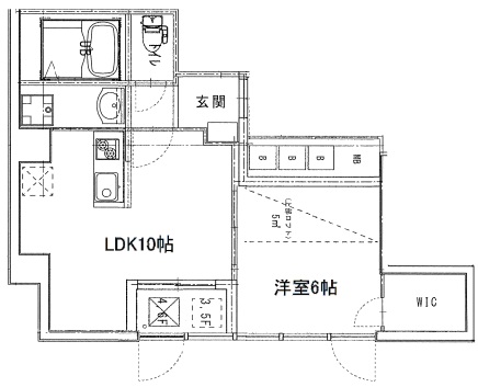 サンビルダーパールビル 603|神戸市中央区生田町(JR東海道本線(近畿)三ノ宮駅)のマンション間取 サンビルダーパールビル 603|神戸市中央区生田町(JR東海道本線(近畿)三ノ宮駅)のマンション間取