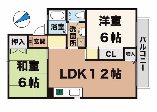 ネオアネックス 202|神戸市西区玉津町出合(JR山陽本線明石駅)のアパート間取 ネオアネックス 202|神戸市西区玉津町出合(JR山陽本線明石駅)のアパート間取