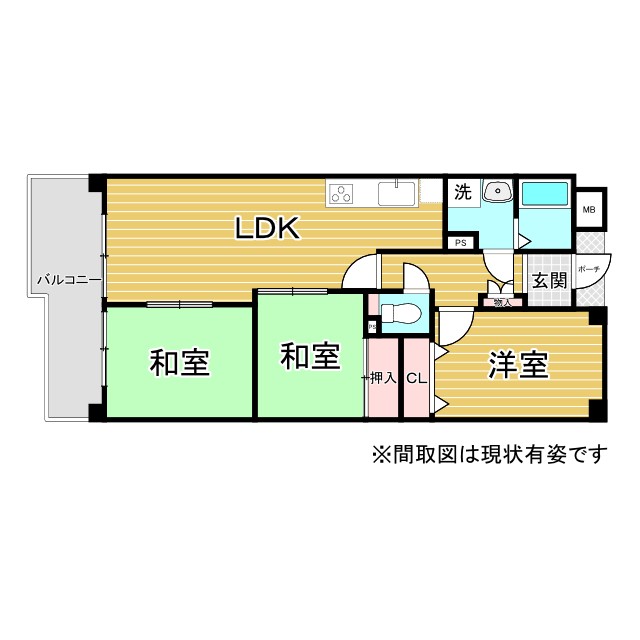 ホーユウパレス神戸塩屋 306|神戸市垂水区塩屋北町(山陽電鉄線山陽塩屋駅)のマンション間取 ホーユウパレス神戸塩屋 306|神戸市垂水区塩屋北町(山陽電鉄線山陽塩屋駅)のマンション間取