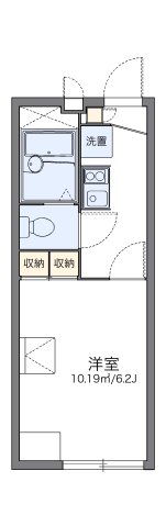 レオパレスMIZUKASA 203|神戸市長田区水笠通(JR山陽本線新長田駅)のアパート間取 レオパレスMIZUKASA 203|神戸市長田区水笠通(JR山陽本線新長田駅)のアパート間取