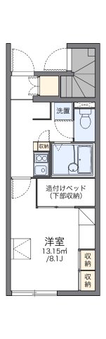 神戸市北区藤原台中町の賃貸物件間取画像
