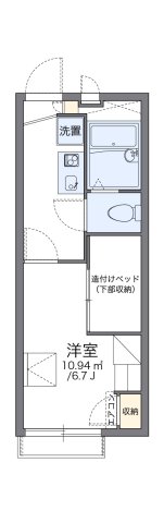 神戸市西区伊川谷町有瀬の賃貸物件間取画像