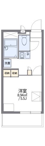 レオパレス友井 205|神戸市灘区浜田町(阪神本線新在家駅)のマンション間取 レオパレス友井 205|神戸市灘区浜田町(阪神本線新在家駅)のマンション間取
