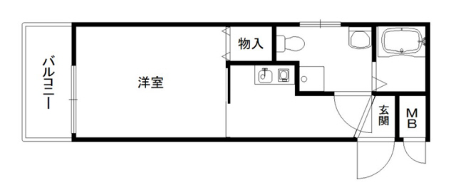 神戸市灘区稗原町の賃貸物件間取画像