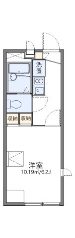 レオパレスオービラージュ 101|神戸市東灘区西岡本(阪急神戸線岡本駅)のアパート間取 レオパレスオービラージュ 101|神戸市東灘区西岡本(阪急神戸線岡本駅)のアパート間取