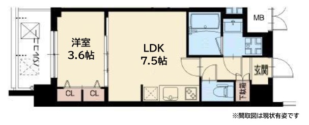 スプランディッド王子公園 307|神戸市灘区倉石通(阪急神戸線王子公園駅)のマンション間取 スプランディッド王子公園 307|神戸市灘区倉石通(阪急神戸線王子公園駅)のマンション間取