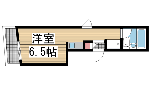アバンダン下山手 701|神戸市中央区下山手通(JR東海道本線(近畿)元町駅)のマンション間取 アバンダン下山手 701|神戸市中央区下山手通(JR東海道本線(近畿)元町駅)のマンション間取