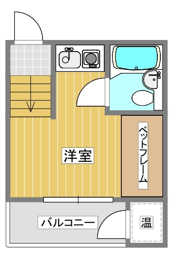 Dcourt六甲 311|神戸市灘区寺口町(阪急神戸線六甲駅)のマンション間取 Dcourt六甲 311|神戸市灘区寺口町(阪急神戸線六甲駅)のマンション間取