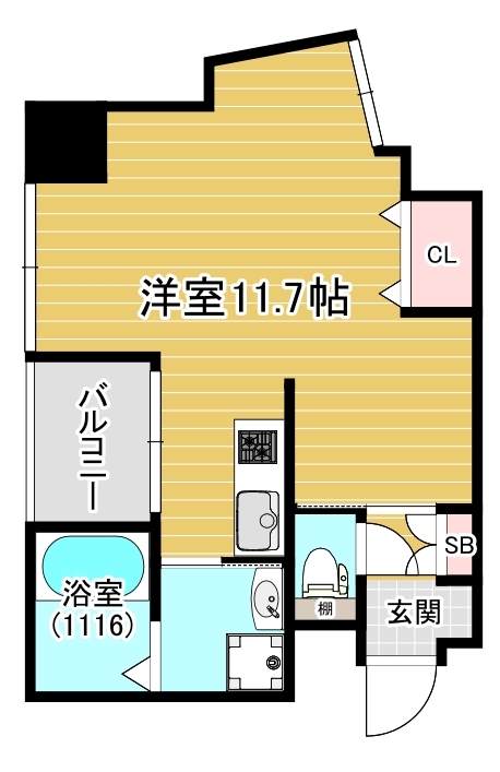 SDグランツ新神戸 603|神戸市中央区布引町(神戸市営地下鉄線新神戸駅)のマンション間取 SDグランツ新神戸 603|神戸市中央区布引町(神戸市営地下鉄線新神戸駅)のマンション間取