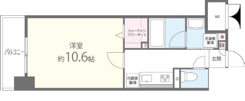 エル・イソベ三宮 1405|神戸市中央区磯辺通(ポートアイランド線貿易センター駅)のマンション間取 エル・イソベ三宮 1405|神戸市中央区磯辺通(ポートアイランド線貿易センター駅)のマンション間取