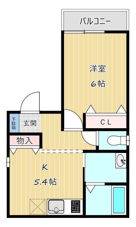 Regulus板宿 101|神戸市須磨区前池町(山陽電鉄線板宿駅)のアパート間取 Regulus板宿 101|神戸市須磨区前池町(山陽電鉄線板宿駅)のアパート間取