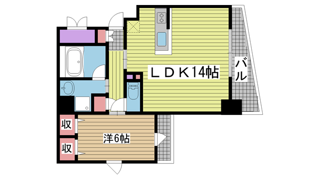 パインコート平磯 505|神戸市垂水区平磯(JR山陽本線垂水駅)のマンション間取 パインコート平磯 505|神戸市垂水区平磯(JR山陽本線垂水駅)のマンション間取