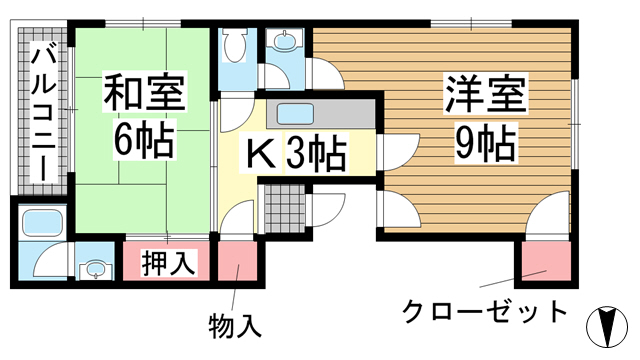 塚瀬ビル 2階|神戸市中央区元町通(JR東海道本線(近畿)元町駅)のマンション間取 塚瀬ビル 2階|神戸市中央区元町通(JR東海道本線(近畿)元町駅)のマンション間取