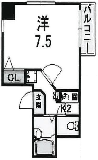 アコルデパルク三宮 601|神戸市中央区琴ノ緒町(JR東海道本線(近畿)三ノ宮駅)のマンション間取 アコルデパルク三宮 601|神戸市中央区琴ノ緒町(JR東海道本線(近畿)三ノ宮駅)のマンション間取