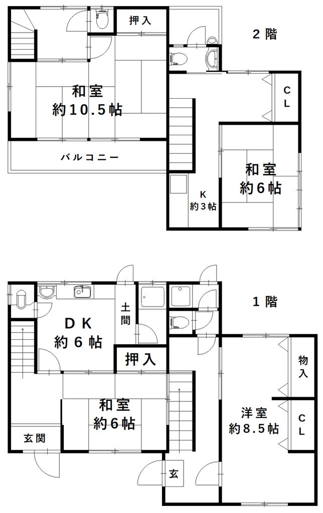 石井町3丁目貸家 1|神戸市兵庫区石井町(神戸電鉄有馬線湊川駅)の貸家間取 石井町3丁目貸家 1|神戸市兵庫区石井町(神戸電鉄有馬線湊川駅)の貸家間取