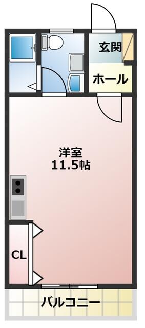 ワコーレ平磯 302|神戸市垂水区平磯(JR山陽本線垂水駅)のマンション間取 ワコーレ平磯 302|神戸市垂水区平磯(JR山陽本線垂水駅)のマンション間取