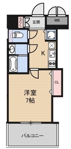 LUXE芦屋南 203|神戸市東灘区深江本町(阪神本線芦屋駅)のマンション間取 LUXE芦屋南 203|神戸市東灘区深江本町(阪神本線芦屋駅)のマンション間取