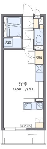 神戸市東灘区御影本町の賃貸物件間取画像