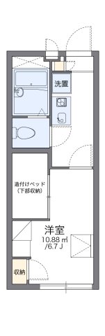 神戸市東灘区住吉南町の賃貸物件間取画像