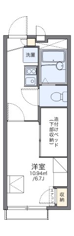 神戸市灘区青谷町の賃貸物件間取画像