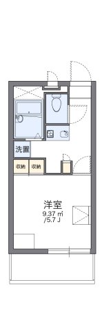 レオパレスメープル 205|神戸市灘区新在家南町(阪神本線大石駅)のマンション間取 レオパレスメープル 205|神戸市灘区新在家南町(阪神本線大石駅)のマンション間取