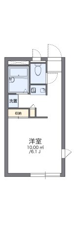 神戸市北区上津台の賃貸物件間取画像