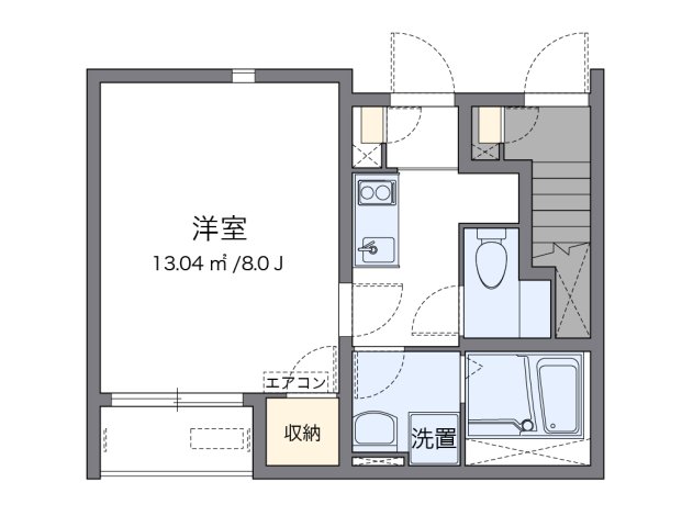 神戸市東灘区本山北町の賃貸物件間取画像
