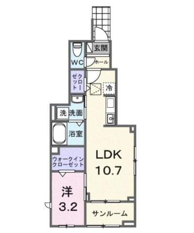 ルミエール 鈴蘭台 101|神戸市北区鈴蘭台西町(神戸電鉄粟生線鈴蘭台西口駅)のアパート間取 ルミエール 鈴蘭台 101|神戸市北区鈴蘭台西町(神戸電鉄粟生線鈴蘭台西口駅)のアパート間取
